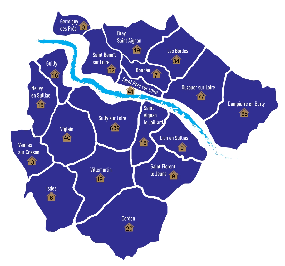 carte logements sociaux
