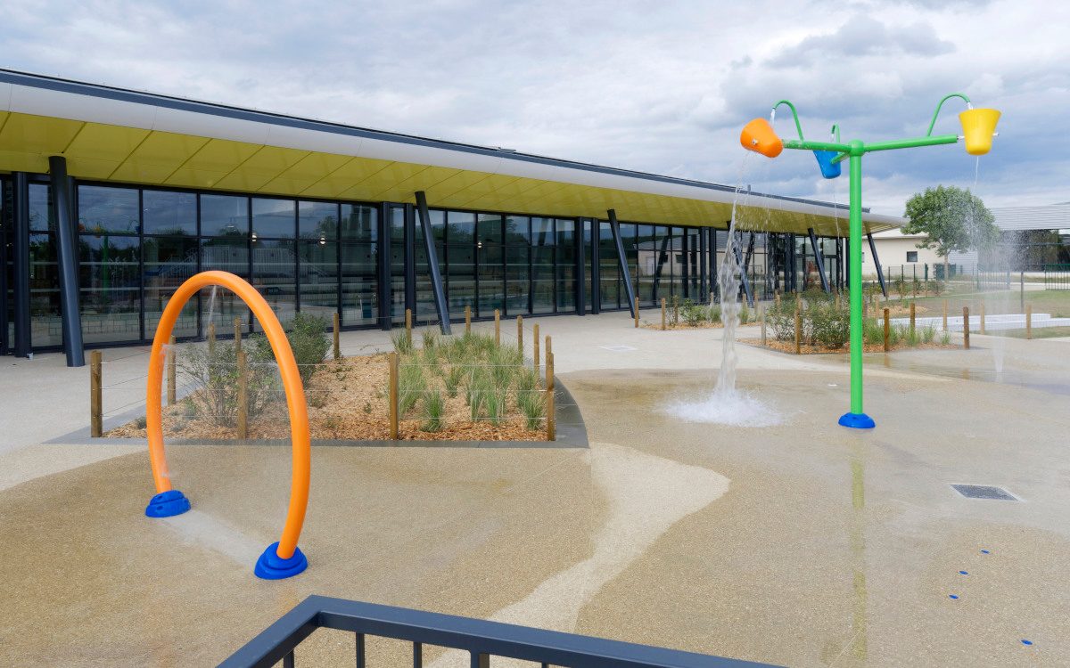 centre aquaforme plages extérieures aqualudique